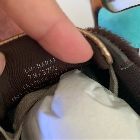 Louise Et Cie Baraz Women's Leather Animal Print Low Top Fashion Sneakers US 7 M - Picture 9 of 9